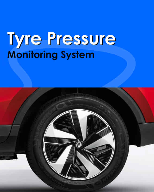 MG ZS EV Tyre Pressure Monitoring System