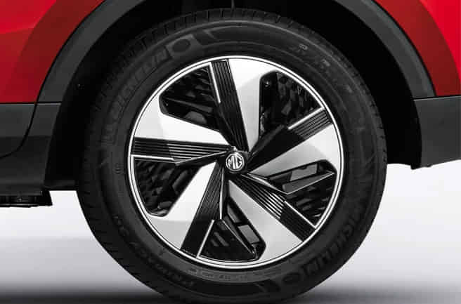 MG ZS EV Tyre Pressure Monitoring System