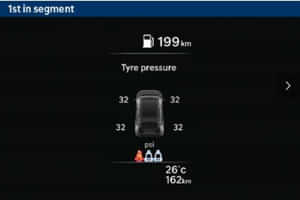 Exter Tyre pressure monitoring system