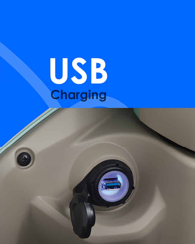 Suzuki Access 125 USB Charging
