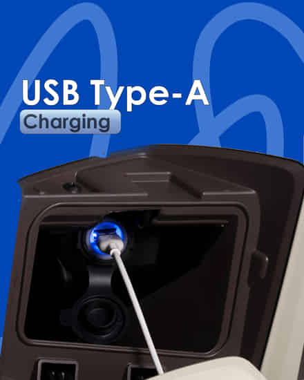 Suzuki Burgman Street USB Type A Charging
