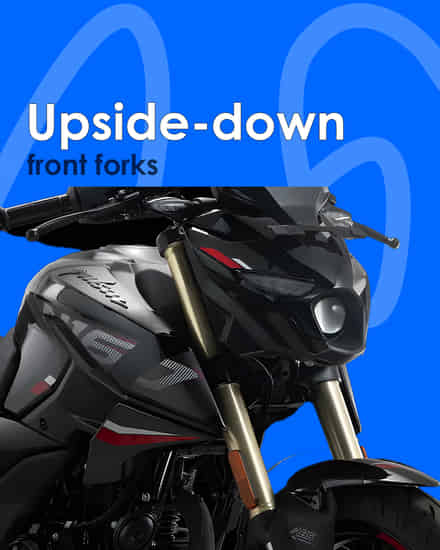 Bajaj Pulsar N160 Upside - Down Front Forks