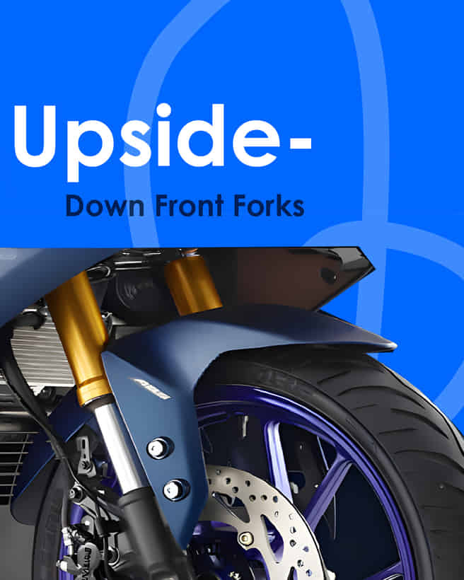 Yamaha R15 V4 Upside-Down Front Forks