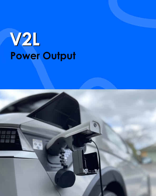 Hyundai Ioniq 5 2023-2026 Vehicle-to-Load (V2L) Power Output