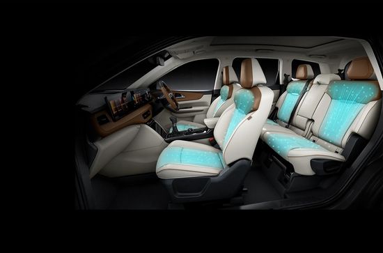 XUV 7X0 Front and Rear Ventilated Seats with Boss Mode