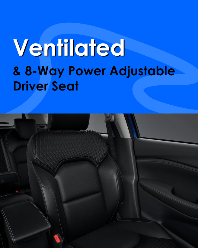 Maruti Suzuki Grand Vitara Ventilated & 8-Way Power Adjustable Driver Seat