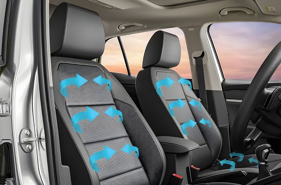 Kylaq Ventilated & Electrically Adjustable Front Seats