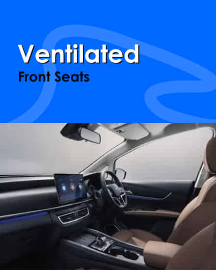 BYD eMAX 7 Ventilated Front Seats