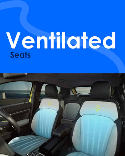 Renault Kiger Ventilated Front Seats