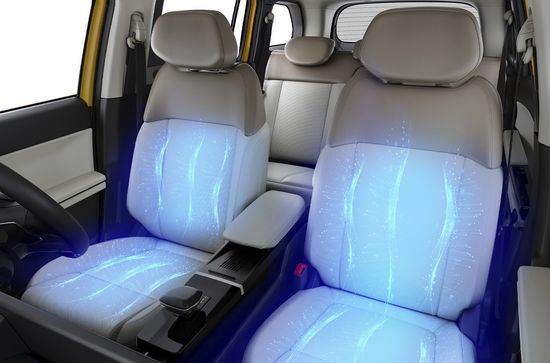 Sierra Ventilated Seats for Front and Rear Rows
