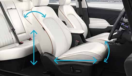 Hyundai Verna Ventilated and Electrically Adjustable Front Seats Hyundai Verna Ventilated and Electrically Adjustable Front Seats