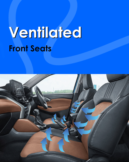 Toyota Urban Cruiser HyRyder Ventilated front seats