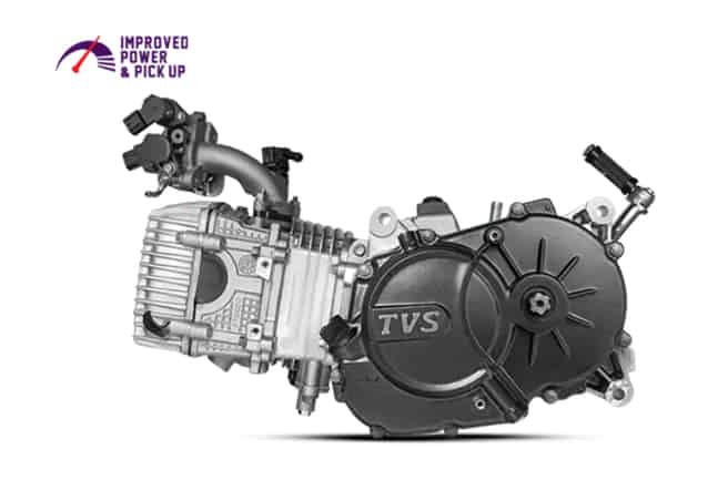 TVS XL100 Very High Fuel Efficiency (65 kmpl)