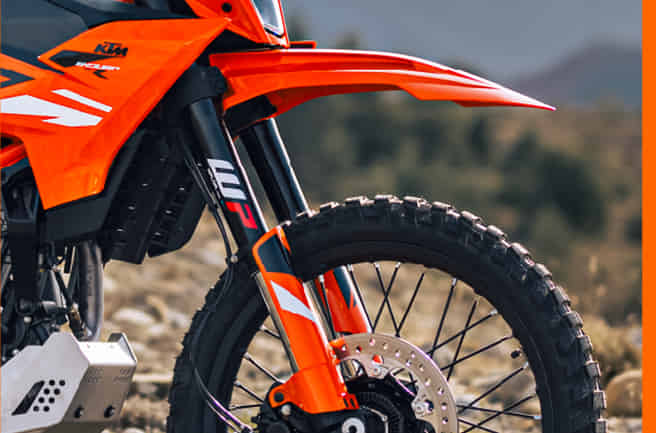 KTM 390 Enduro R WP Apex Suspension with Adjustability