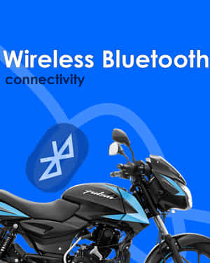 Pulsar 125 Wireless Bluetooth connectivity