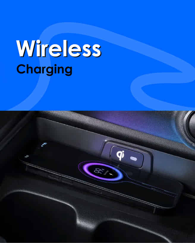 Toyota Taisor Wireless Charging