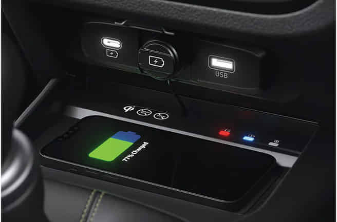 Hyundai Exter Wireless Charging