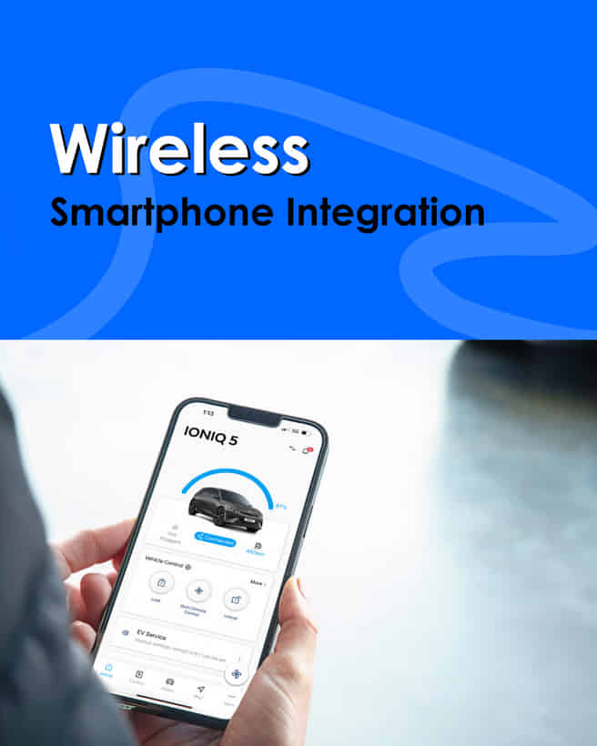Hyundai Ioniq 5 2023-2026 Wireless Smartphone Integration
