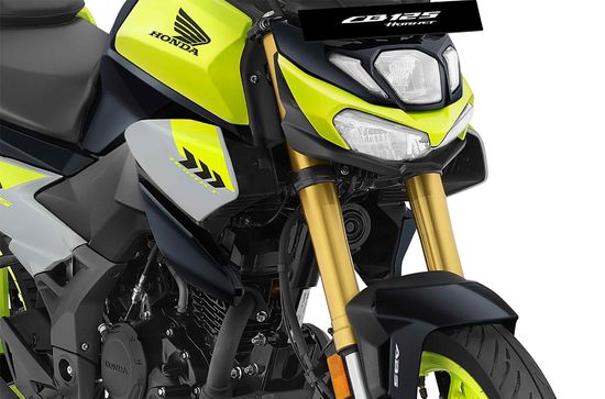 CB 125 Hornet golden upside-down (USD) front forks