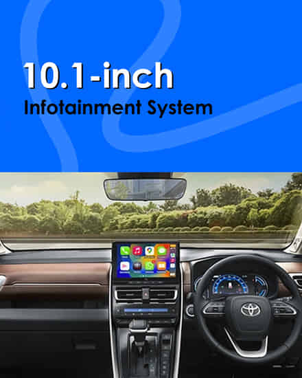 Toyota Innova Hycross infotainment Screen