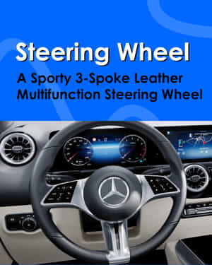 GLA multifunction steering wheel GLA multifunction steering wheel