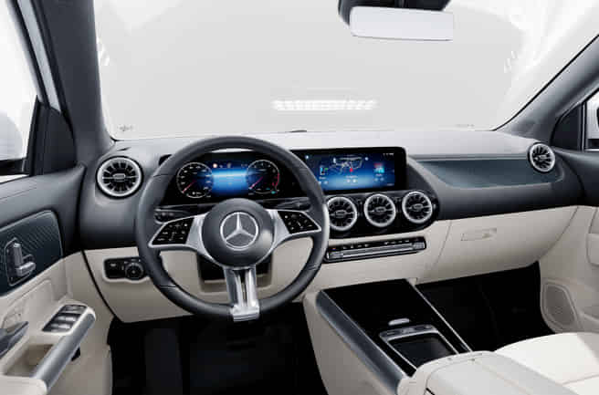 Mercedes-Benz GLA multifunction steering wheel