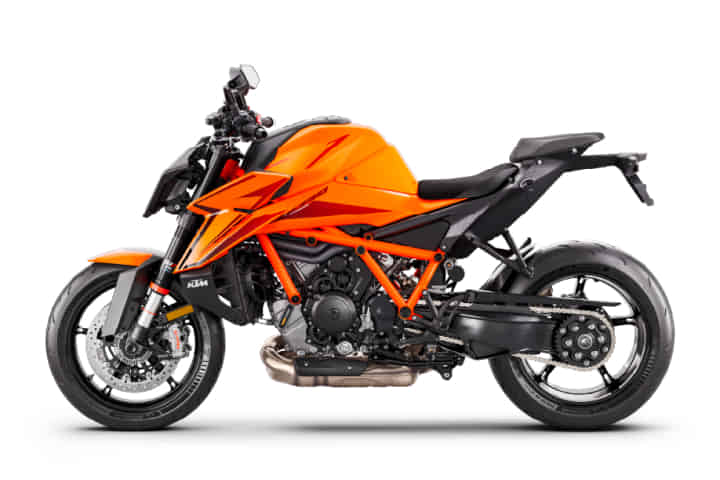 KTM 1390 Super Duke R in Orange