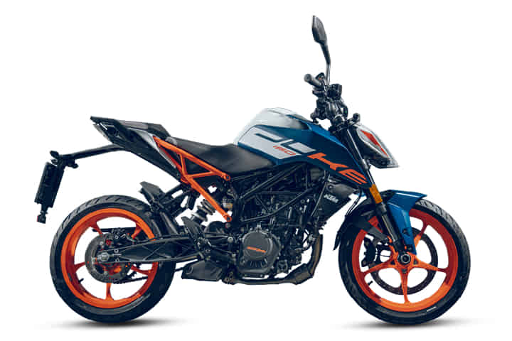 KTM 160 Duke in Atlantic Blue