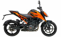 KTM 160 Duke Electronic Orange colour Bikes