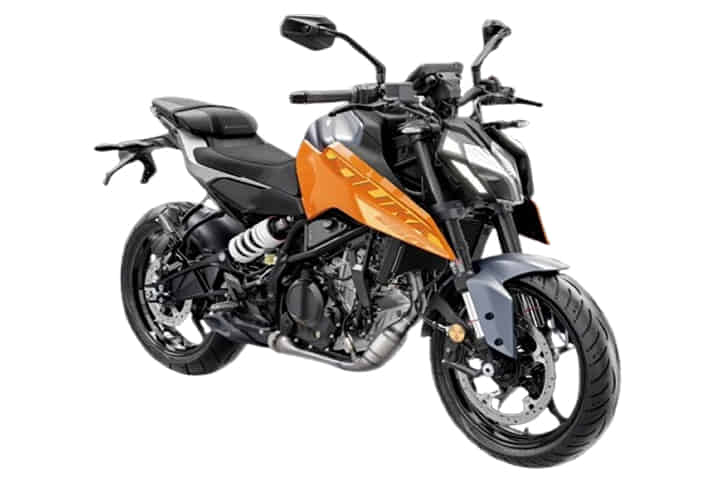 KTM 250 Duke in Electronic Orange