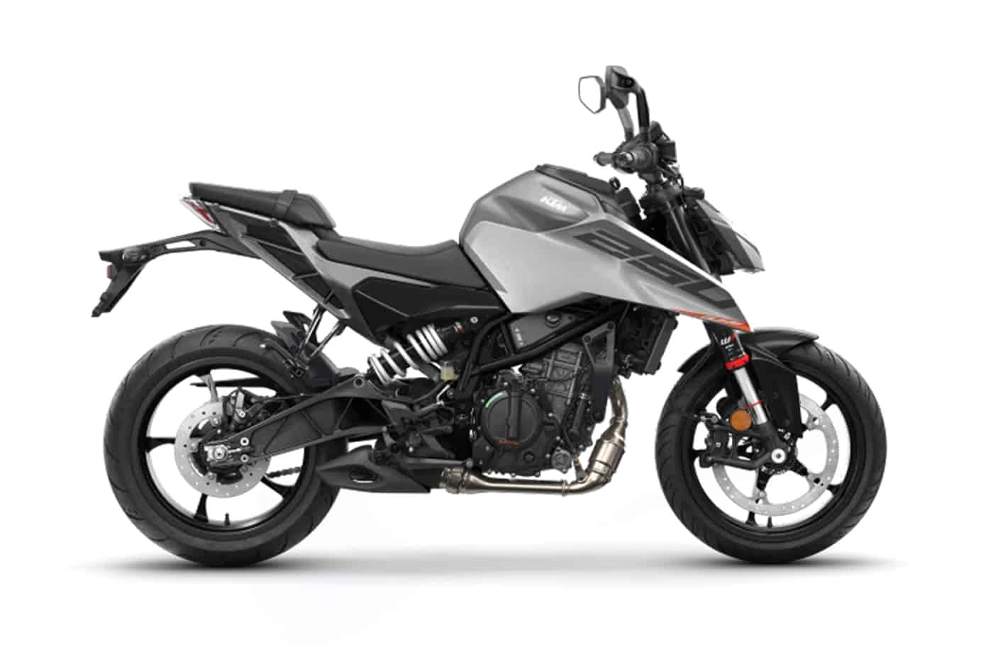 250 Duke in Metallic Silver
