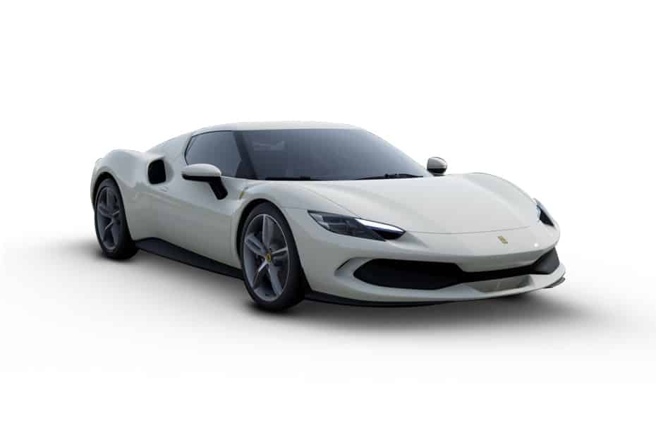 296 GTB in Bianco Avus