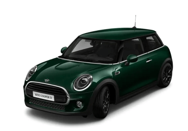 Mini 3 Door Hatch 2020-2025 in British Racing Green