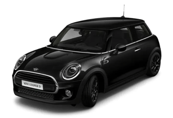 Mini 3 Door Hatch 2020-2025 in Midnight Black