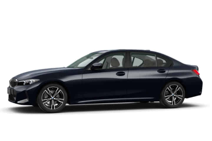 BMW 3 Series LWB in Carbon Black Metallic