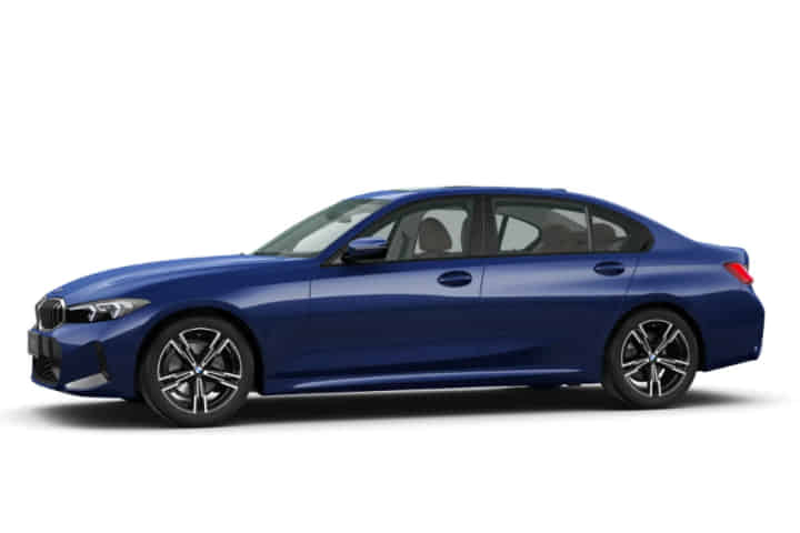 BMW 3 Series LWB in Portimao Blue Metallic