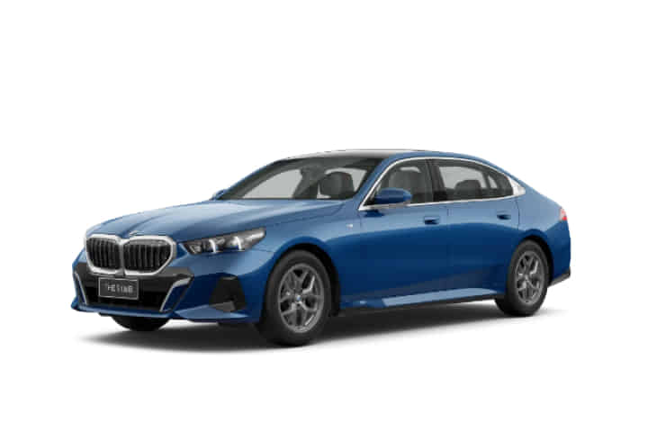 BMW 5-Series in Phyotnic Blue