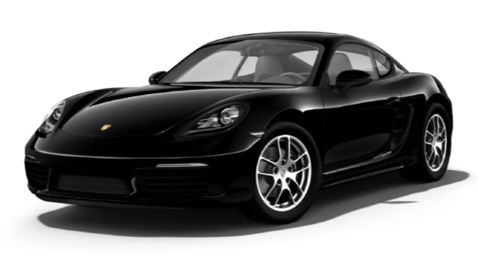 Porsche 718 2020-2025 in Black