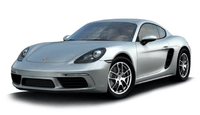 Porsche 718 2020-2025 Dolomite Silver Metallic colour Cars Porsche 718 2020-2025 Dolomite Silver Metallic colour Cars