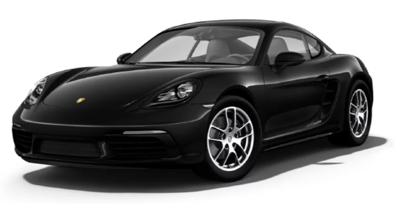 718 2020-2025 in Jet Black Metallic