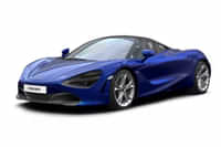 Mclaren 720S 2023-2025 Aurora Blue colour 