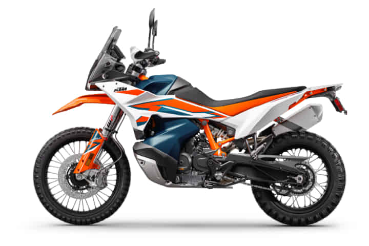 KTM 890 Adventure R in Orange