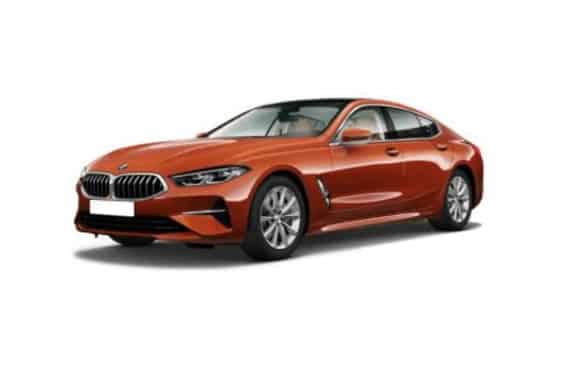 8 Series 2021-2023 in Sunset Orange 8 Series 2021-2023 in Sunset Orange