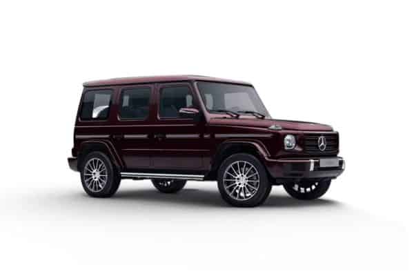 G Class in Rubellite Red metallic