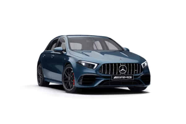 Mercedes-Benz AMG A 45 S in Spectral Blue