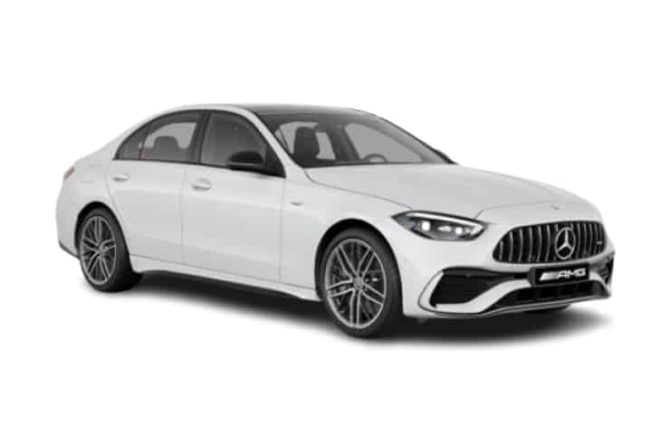 Mercedes-Benz AMG C 43 in Opalite White Bright