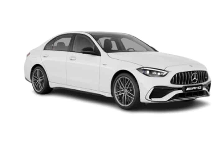 Mercedes-Benz AMG C 43 in Polar White
