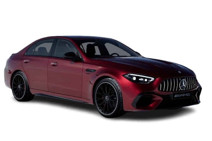 AMG C 63 S E Performance in MANUFAKTUR patagonia red metallic BRIGHT