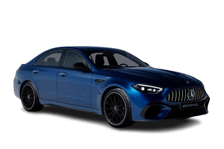 AMG C 63 S E Performance in Spectral blue