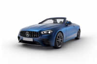Mercedes-Benz AMG E 53 Cabriolet  2023-2025 Spectral Blue Magno colour  Mercedes-Benz AMG E 53 Cabriolet  2023-2025 Spectral Blue Magno colour